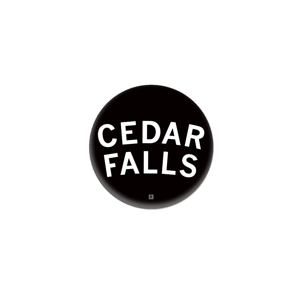 Cedar Falls 1" Button