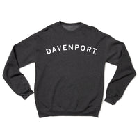 Davenport Curved Logo Crew Sweatshirt