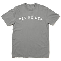 Des Moines Curved Logo Heavyweight