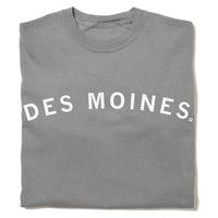 Des Moines Curved Logo Heavyweight