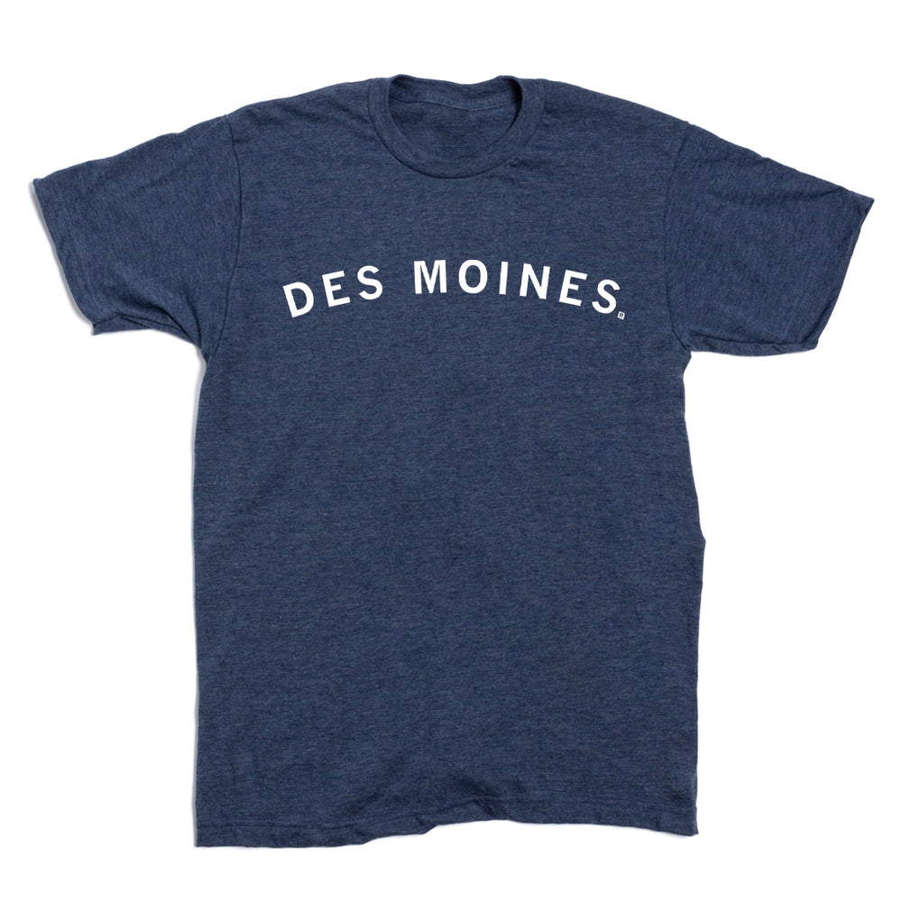 Des Moines Curved Logo