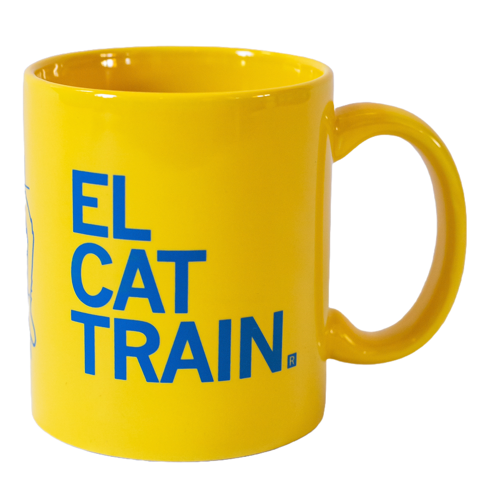 El Cat Train Mug