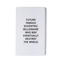 Future Famous Billionaire Notebook