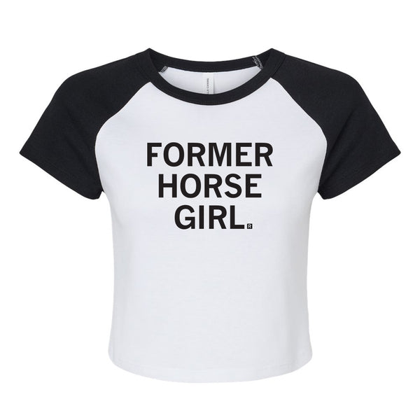 Former Horse Girl Baby Tee