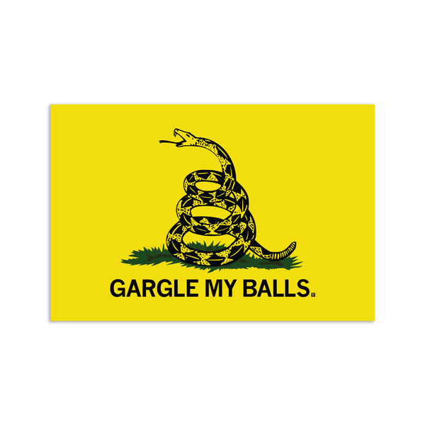 Gargle My Balls Sticker