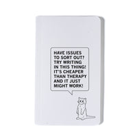 Cheaper Than Therapy Notebook