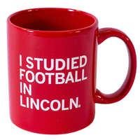 I Studied Football in Lincoln Mug