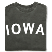 Iowa Curved Logo Crew Sweatshirt