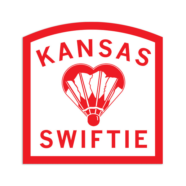 Kansas Swiftie Die-Cut Sticker