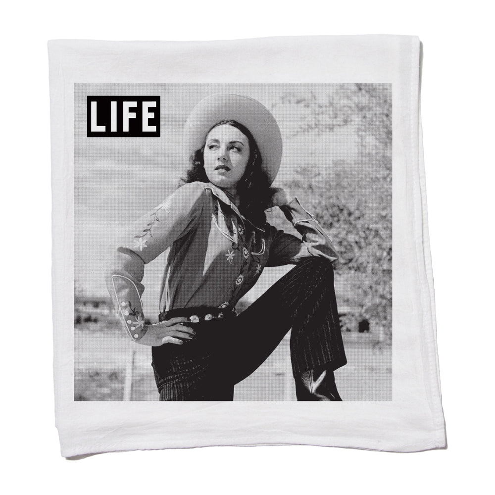 LIFE Magazine: Cowgirl Kitchen Towel