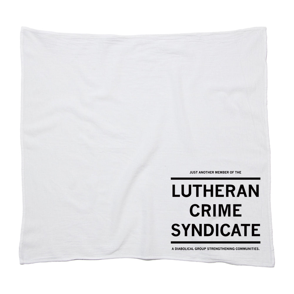 Lutheran Crime Syndicate Kitchen Towel