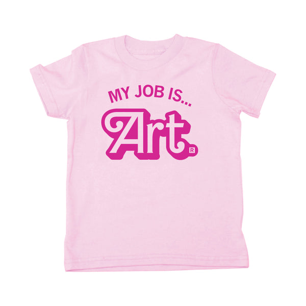 My Job Is Art Barbie Kids Tee