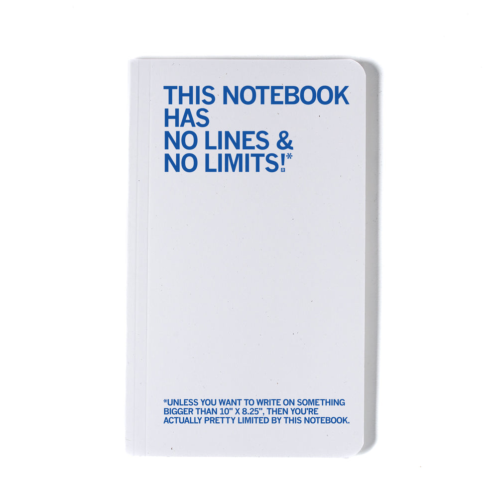 No Line No Limits Notebook