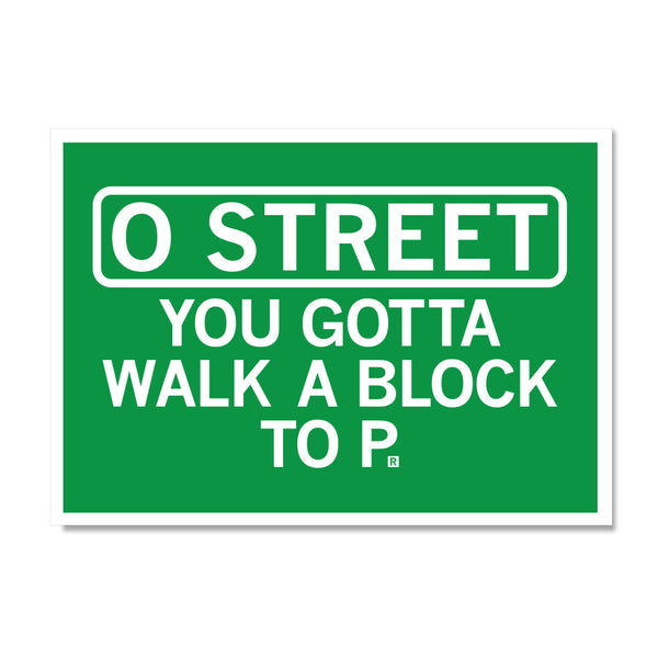 O Street Postcard