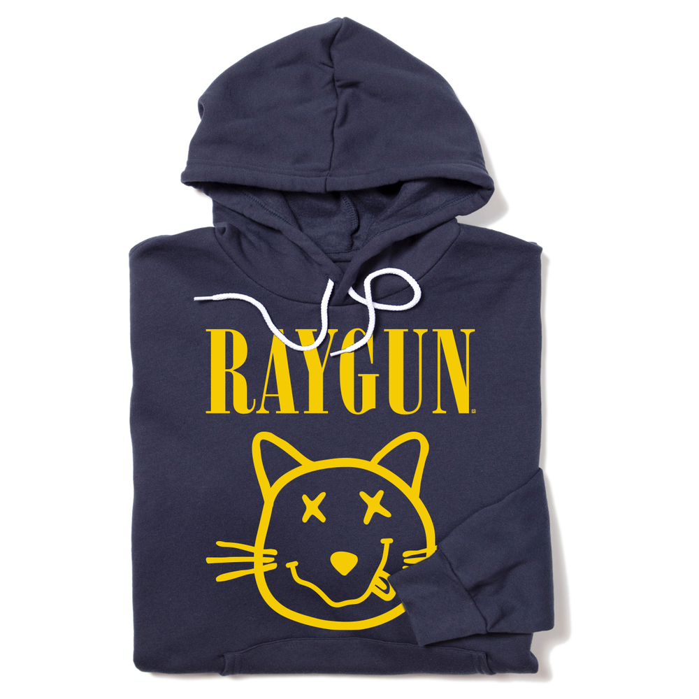 RAYGUN Smiley Cat Logo Pullover Hoodie