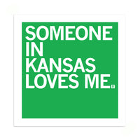 Someone Loves Me KS Sticker