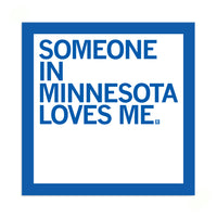 Someone Loves Me MN Sticker