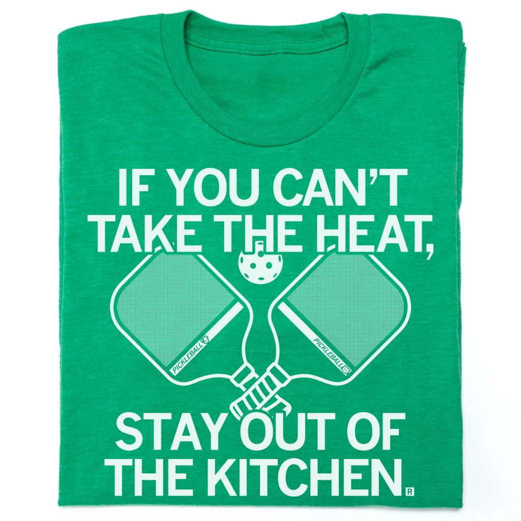 Funny Pickleball Kitchen Towel, Pickleball Puns, Stay Out of the Kitchen