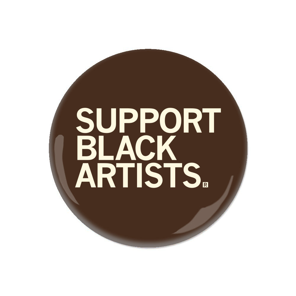 Support Black Artists Button