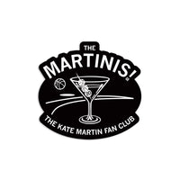 Martinis Die-Cut Sticker