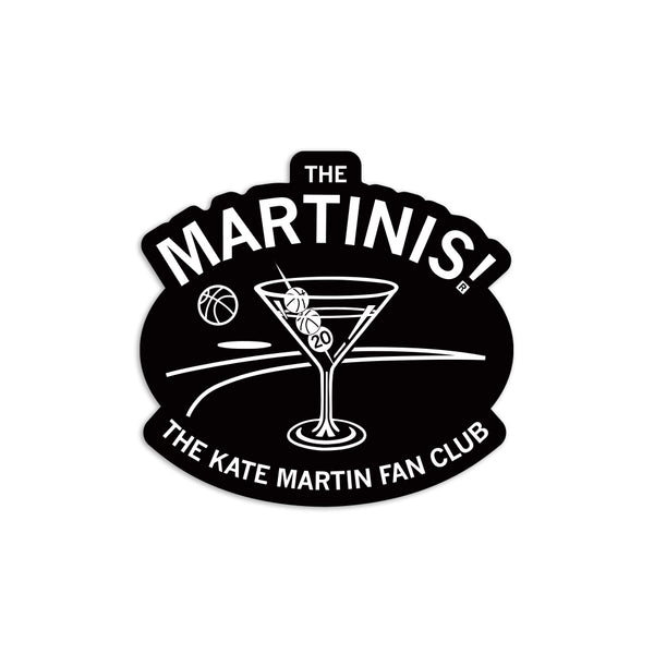 Martinis Die-Cut Sticker