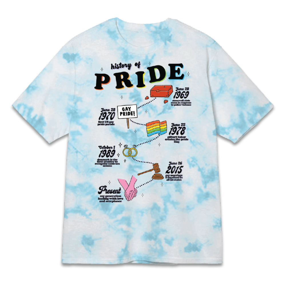 History of Pride Tie Dye