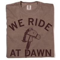 We Ride At Dawn Brown Heavyweight