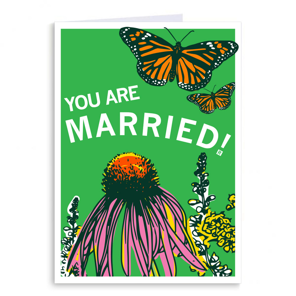 You Are Married Greeting Card