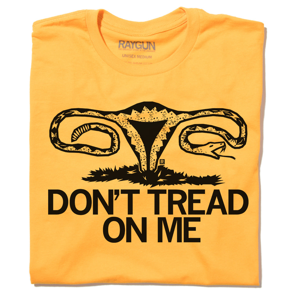 Dont tread on me uterus shirt hoodie sweatshirt and tank top