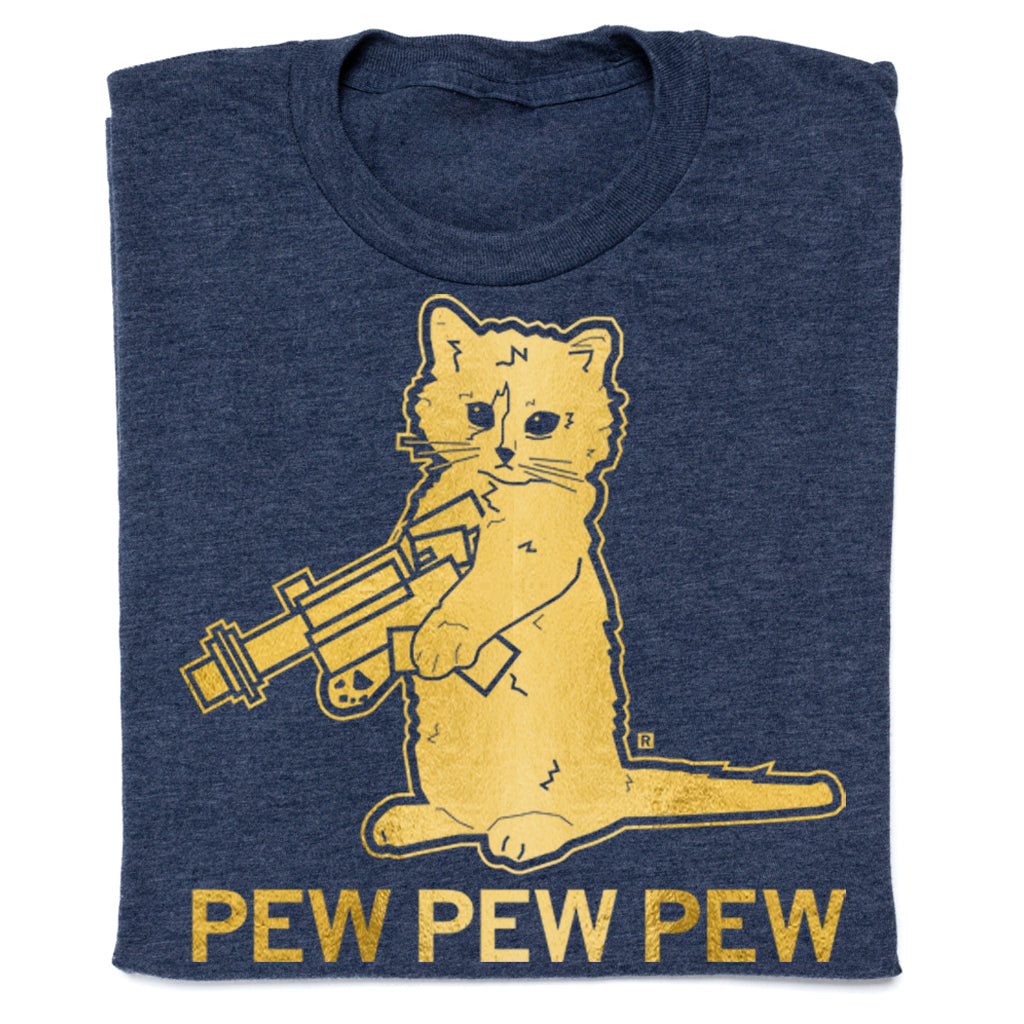 Pew Pew Pew Skateboard Gary T-Shirt – RAYGUN