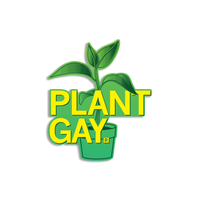 Plant Gay Die-Cut Sticker