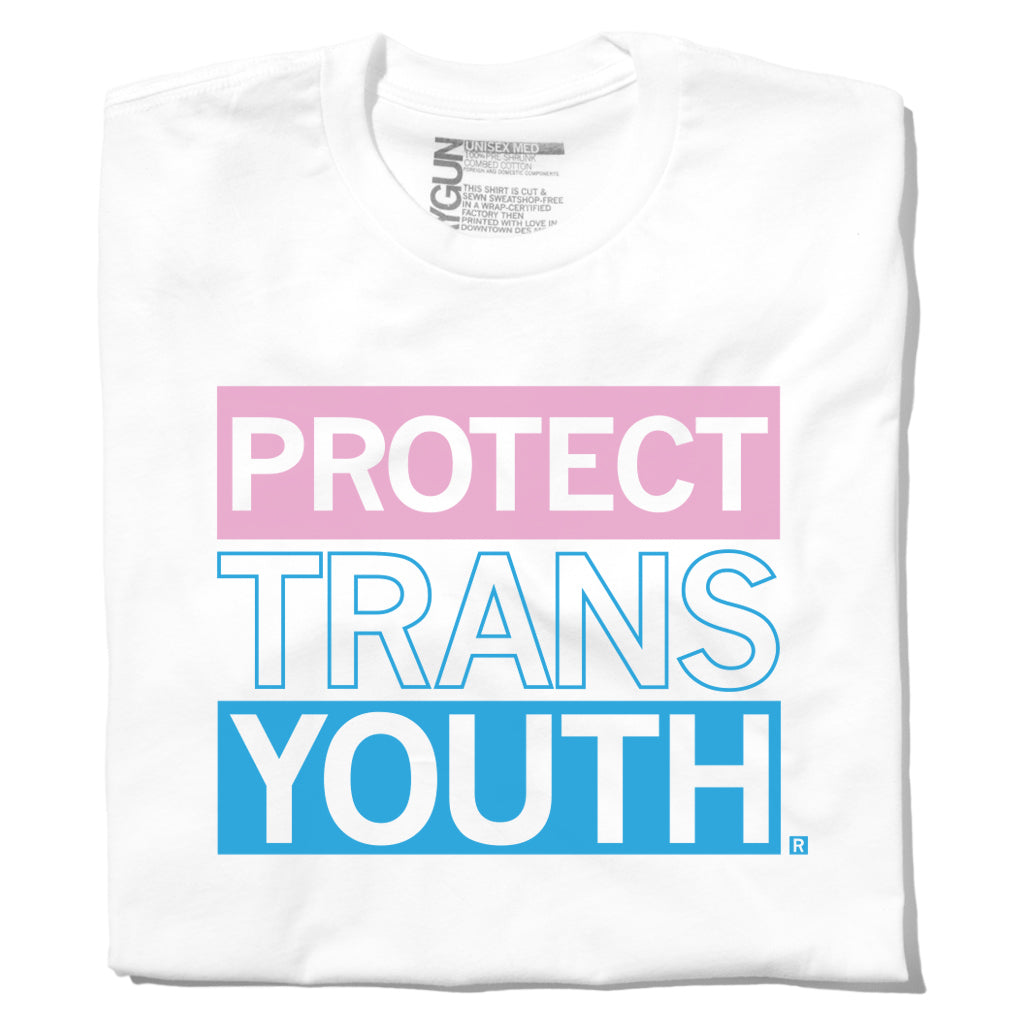 Tees - Protect Trans Kids #1 — Skipping Stone