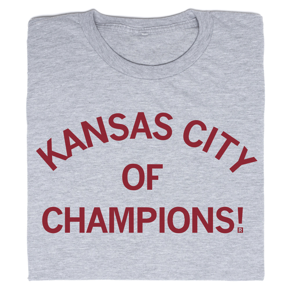 Kansas City of Champions T-Shirt – RAYGUN