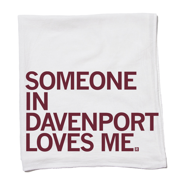 Someone Loves Me Davenport Kitchen Towel