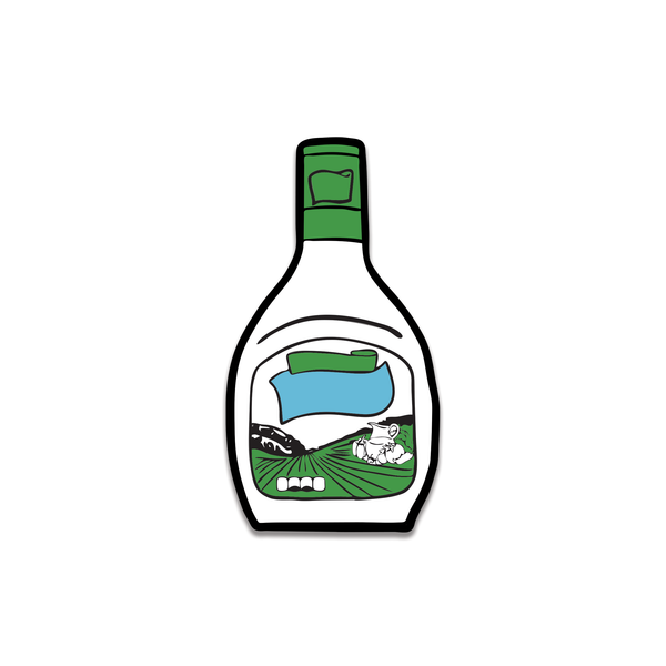 Ranch Bottle Sticker