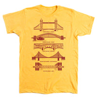 Ames Five Start Bridge T-Shirt