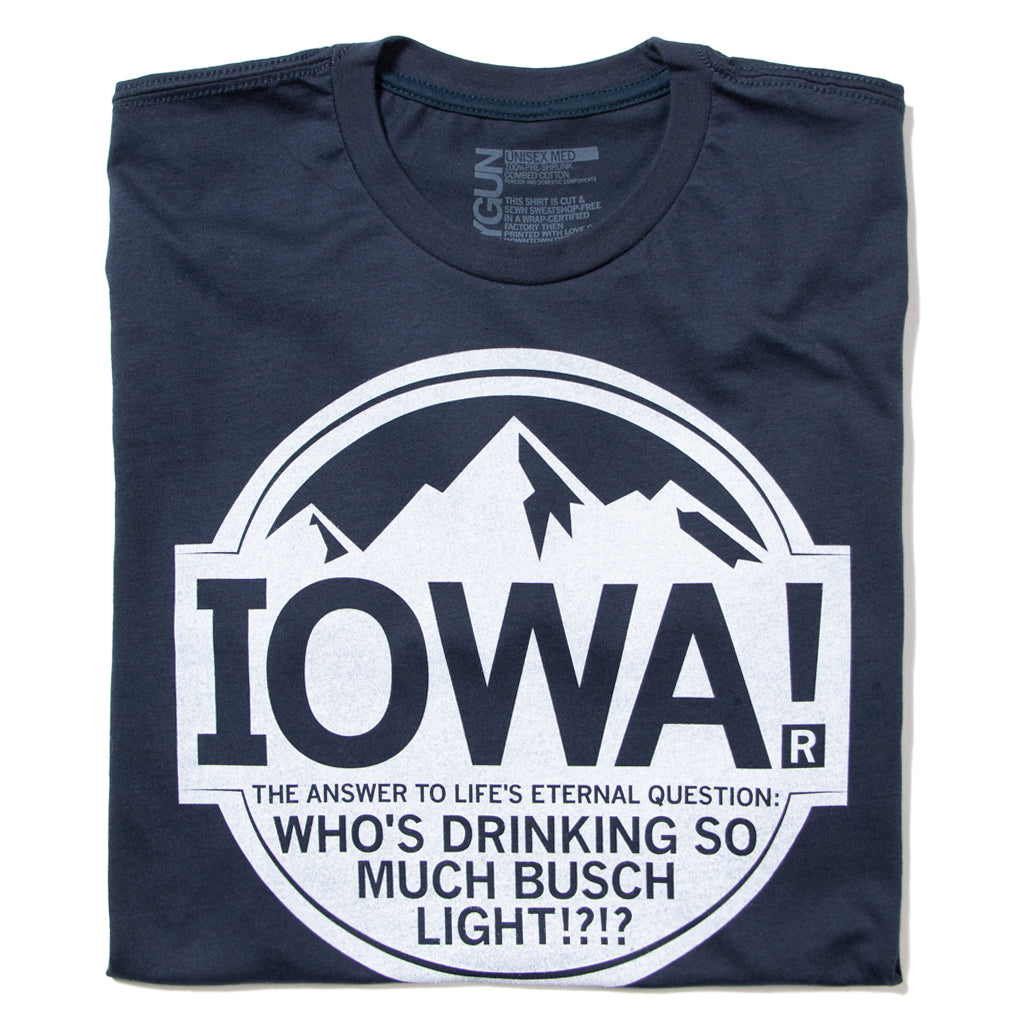 John's Grocery Iowa Beer T-Shirt