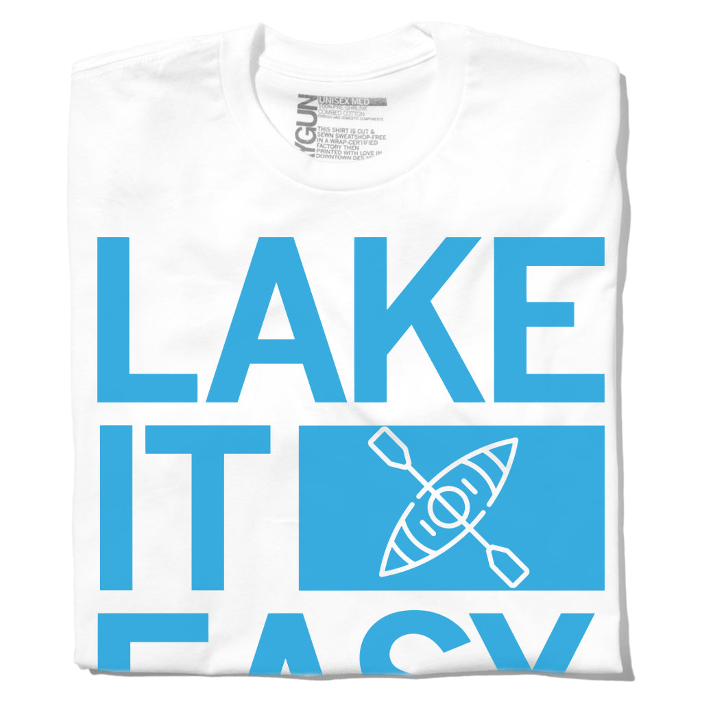 Lake It Easy Fishing T-Shirt – RAYGUN